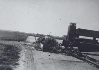 wrak Fokker G.1 Mercury 331 (10 mei 1940)