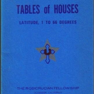 Tables of Houses