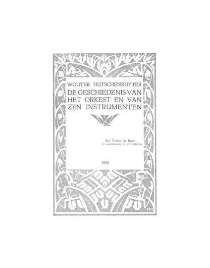 De Geschiedenis van het Orkest [1926]