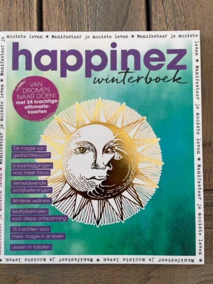 Happinez Winterboek [met 24 affirmatiekaarten]