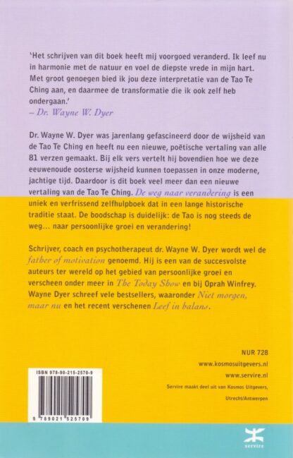 De Weg naar Verandering - De Tao van Dr. Wayne W. Dyer