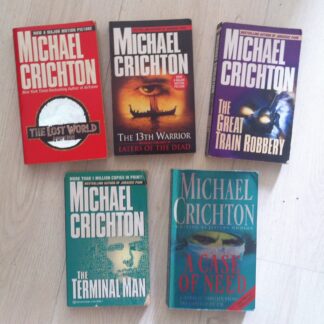 5 thrillers - Michael Crichton