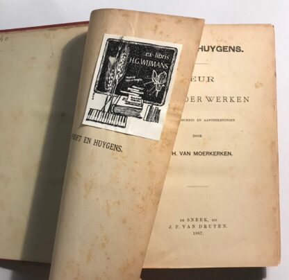 Keur uit Hooft en Huygens [Eerste Druk 1887]