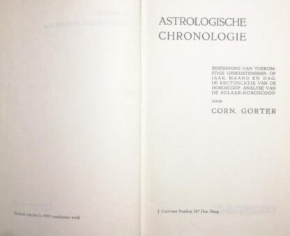 astrologische chronologie