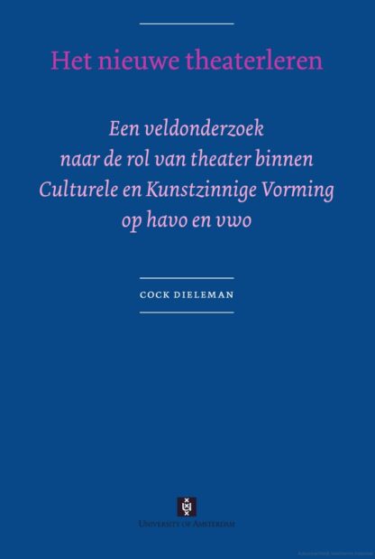 Het Nieuwe Theaterleren - Cock Dieleman