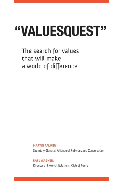 Valuesquest - Club of Rome Discussion Paper